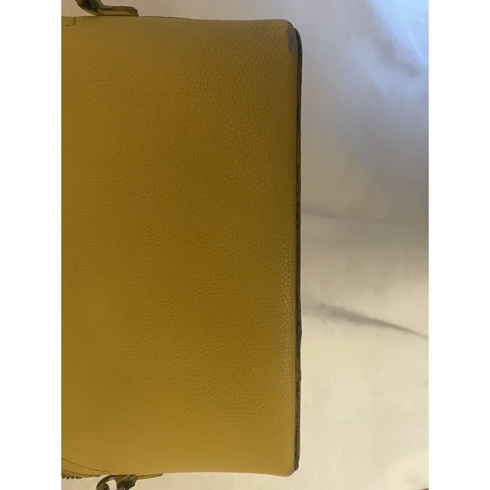 Betsey Johnson Yellow  Bow Purse vintage‎